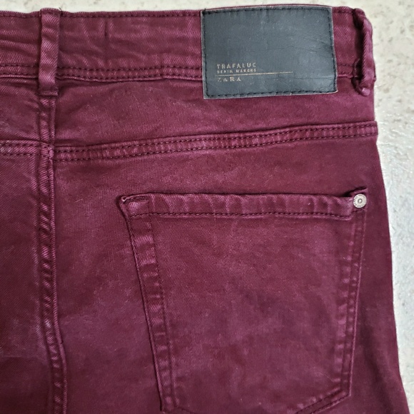 ZARA wine colored skinny jeans - Picture 5 of 5